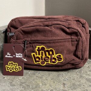 Tim Hortons x Justin Bieber Brown Crossbody Bag